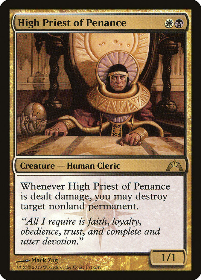 High Priest of Penance [Gatecrash] | Red Riot Games CA