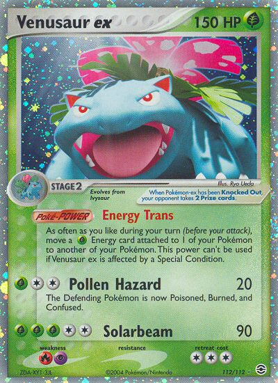 Venusaur ex (112/112) [EX: FireRed & LeafGreen] | Red Riot Games CA