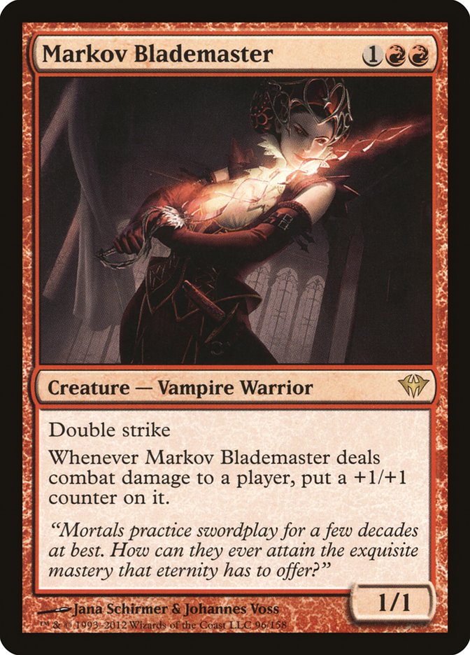 Markov Blademaster [Dark Ascension] | Red Riot Games CA