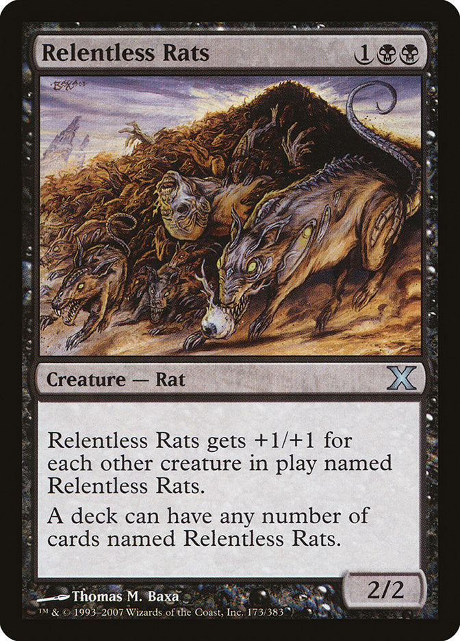 Relentless Rats [Tenth Edition] | Red Riot Games CA