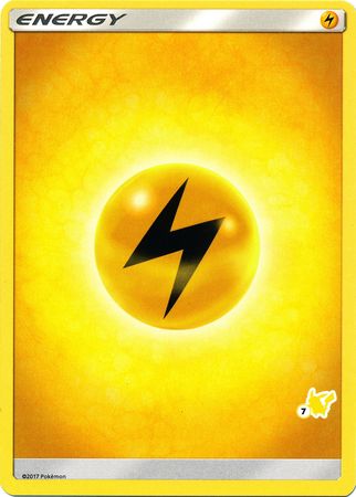 Lightning Energy (Pikachu Stamp #7) [Battle Academy 2020] | Red Riot Games CA