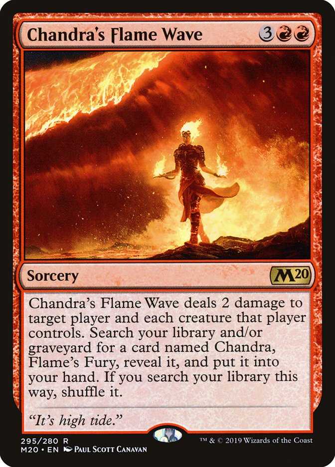 Chandra's Flame Wave [Core Set 2020] | Red Riot Games CA