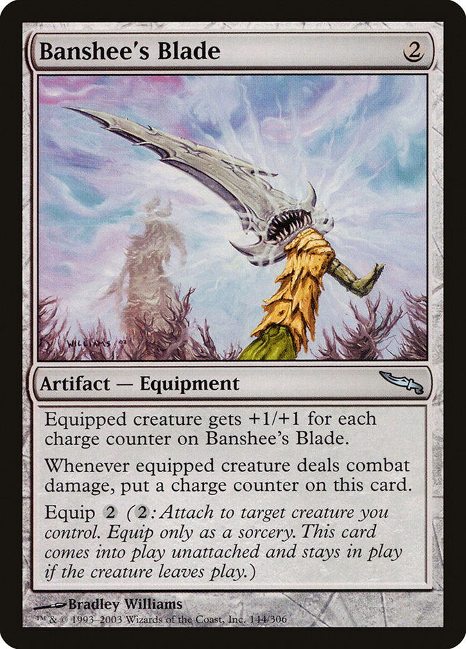 Banshee's Blade [Mirrodin] | Red Riot Games CA