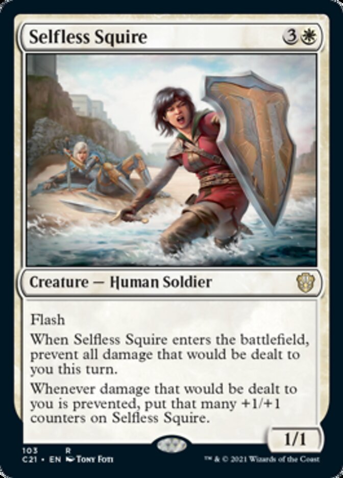 Selfless Squire [Commander 2021] | Red Riot Games CA