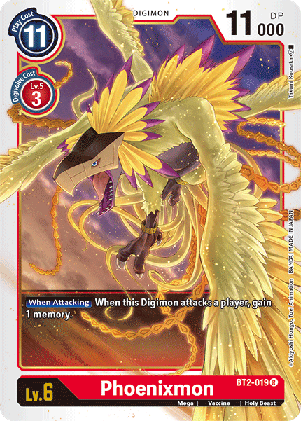 Phoenixmon [BT2-019] [Release Special Booster Ver.1.5] | Red Riot Games CA