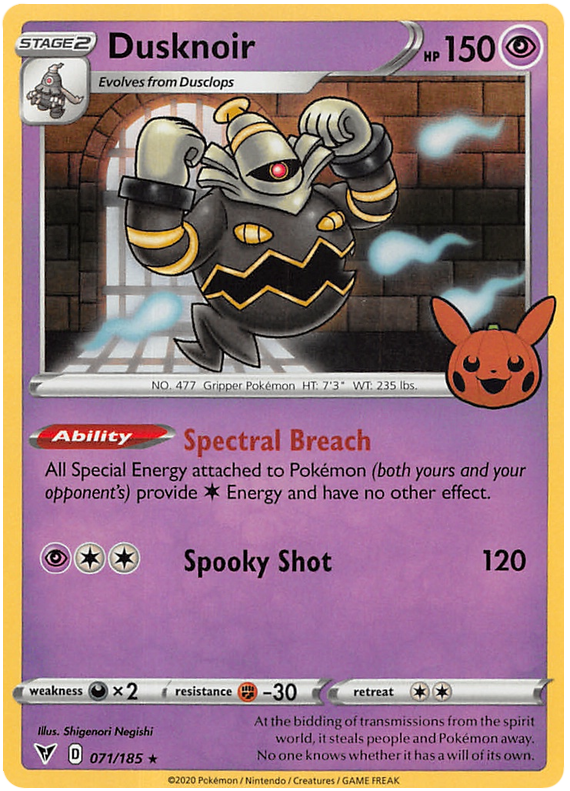 Dusknoir (071/185) [Trick or Trade 2023] | Red Riot Games CA