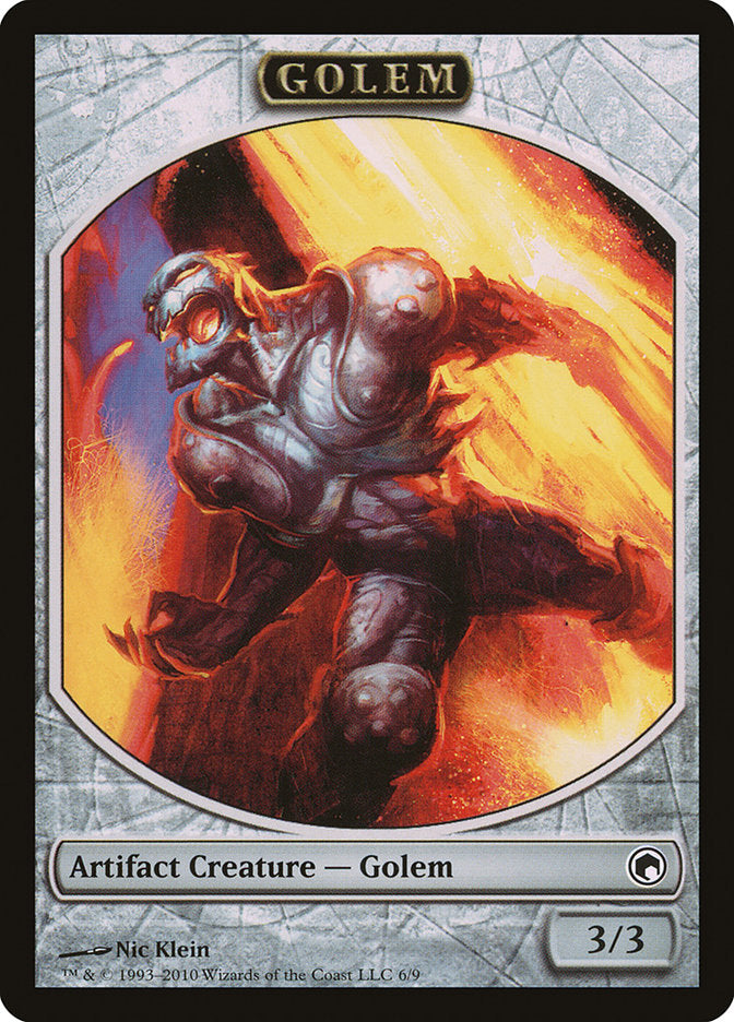 Golem Token [Scars of Mirrodin Tokens] | Red Riot Games CA
