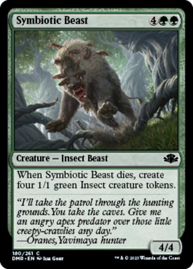 Symbiotic Beast [Dominaria Remastered] | Red Riot Games CA