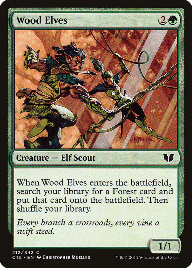 Wood Elves [Commander 2015] | Red Riot Games CA