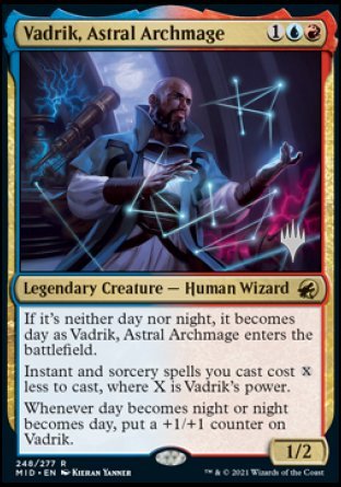 Vadrik, Astral Archmage (Promo Pack) [Innistrad: Midnight Hunt Promos] | Red Riot Games CA