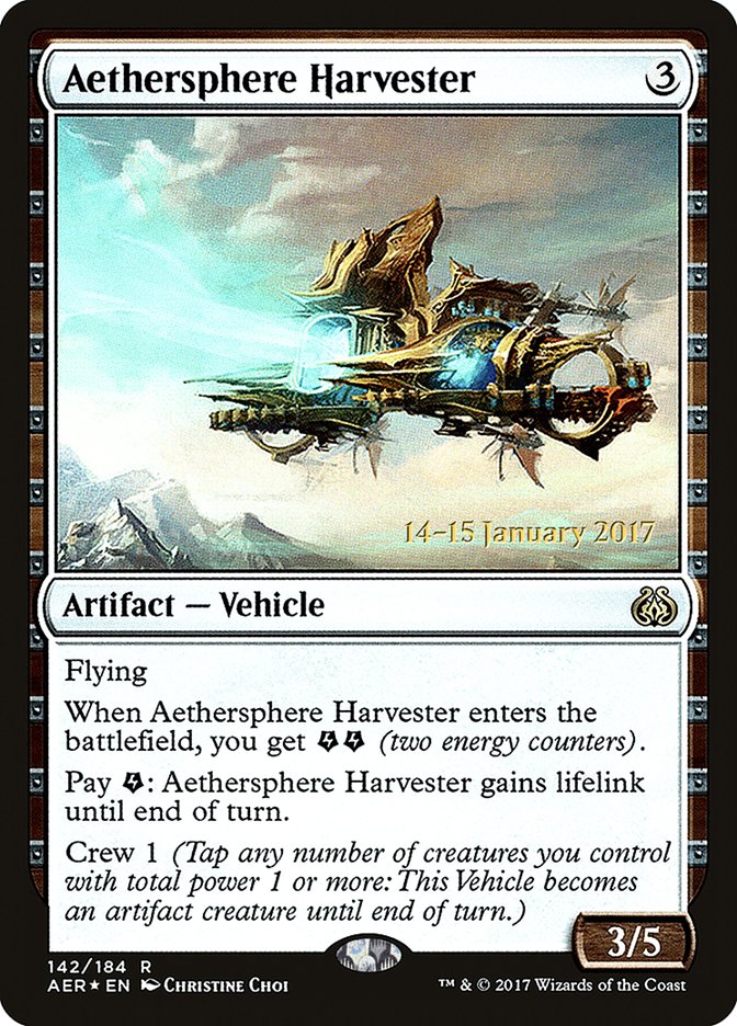 Aethersphere Harvester [Aether Revolt Prerelease Promos] | Red Riot Games CA