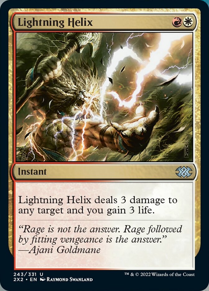 Lightning Helix [Double Masters 2022] | Red Riot Games CA
