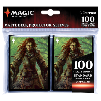 Ultra PRO: Standard 100ct Sleeves - Commander Legends Battle for Baldur's Gate (Faldorn, Dread Wolf Herald