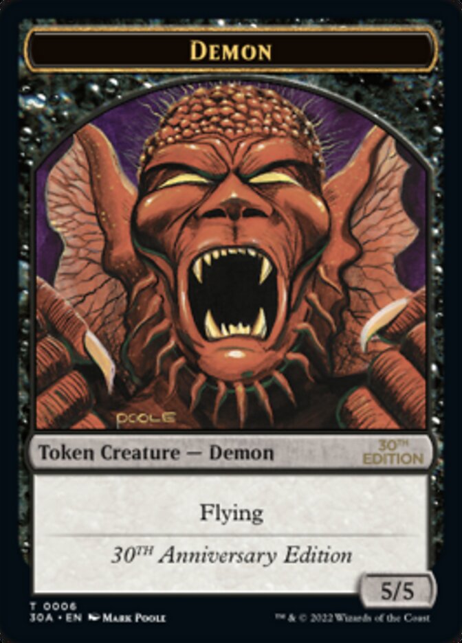 Demon Token [30th Anniversary Tokens] | Red Riot Games CA