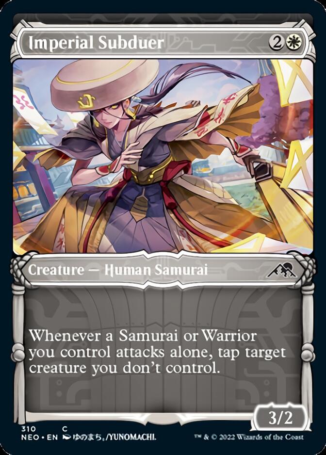Imperial Subduer (Showcase Samurai) [Kamigawa: Neon Dynasty] | Red Riot Games CA
