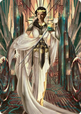 Elspeth Resplendent 2 Art Card [Streets of New Capenna Art Series] | Red Riot Games CA