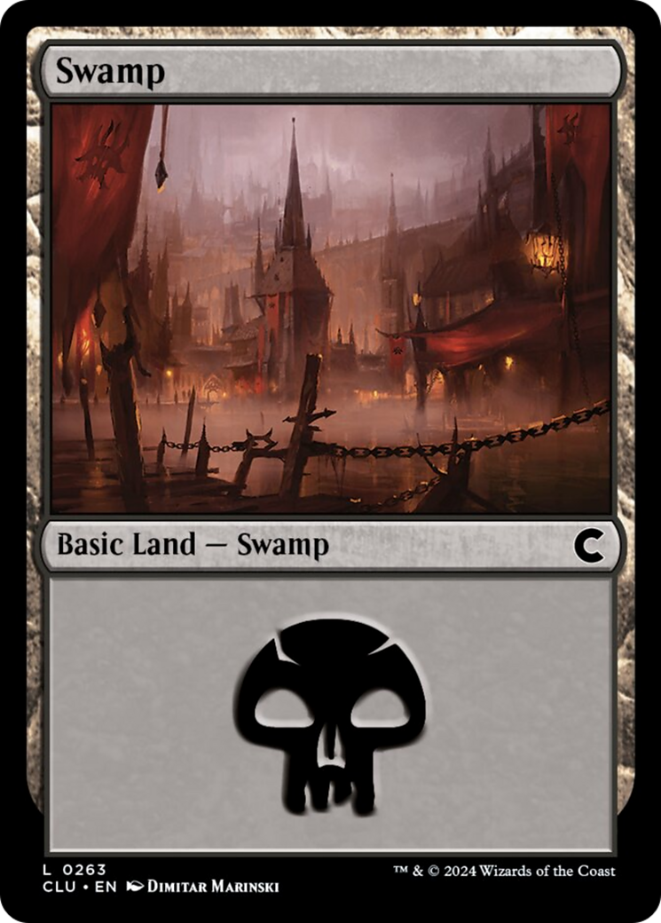 Swamp (0263) [Ravnica: Clue Edition] | Red Riot Games CA