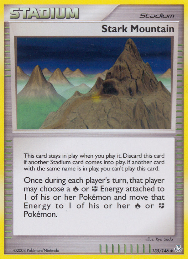 Stark Mountain (135/146) [Diamond & Pearl: Legends Awakened] | Red Riot Games CA