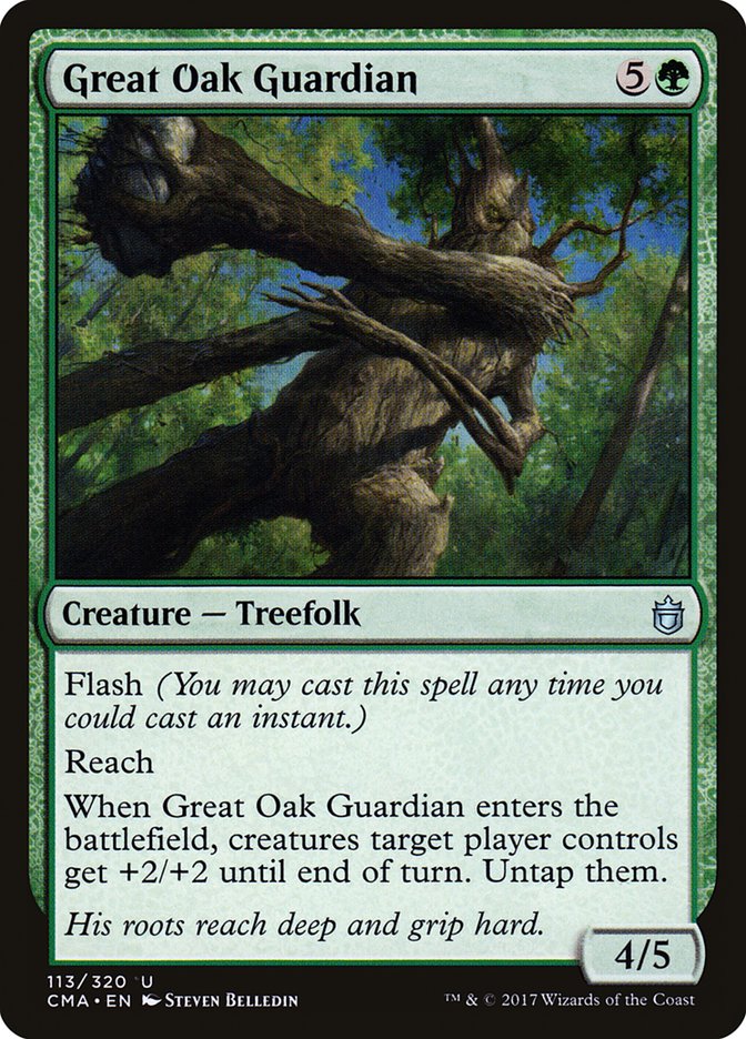 Great Oak Guardian [Commander Anthology] | Red Riot Games CA