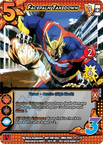 Facepalm Takedown [Promo Cards]