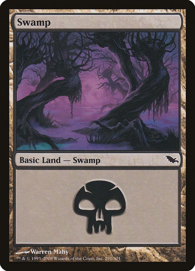 Swamp (291) [Shadowmoor] | Red Riot Games CA
