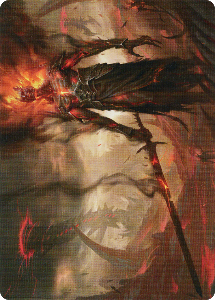 Ashen Reaper Art Card [March of the Machine Art Series] | Red Riot Games CA