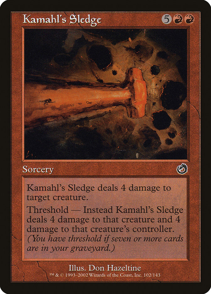 Kamahl's Sledge [Torment] | Red Riot Games CA