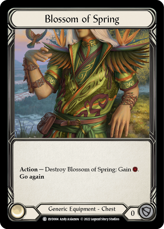 Blossom of Spring [RVD004] (Classic Battles: Rhinar vs Dorinthea)  Rainbow Foil | Red Riot Games CA