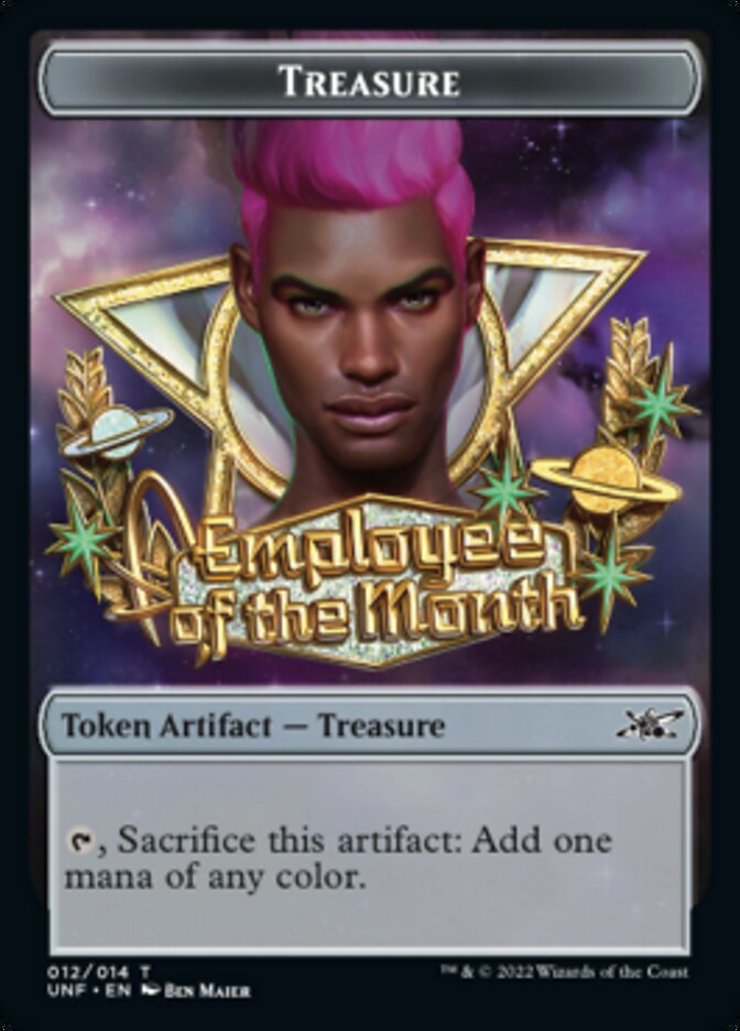 Treasure (012) Token [Unfinity Tokens] | Red Riot Games CA