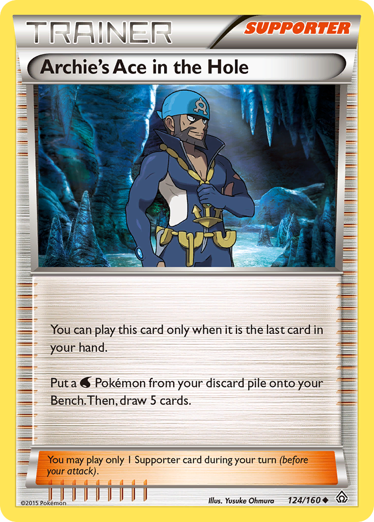 Archie's Ace in the Hole (124/160) [XY: Primal Clash] | Red Riot Games CA