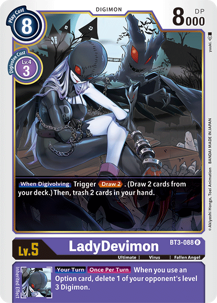 LadyDevimon [BT3-088] [Release Special Booster Ver.1.5] | Red Riot Games CA