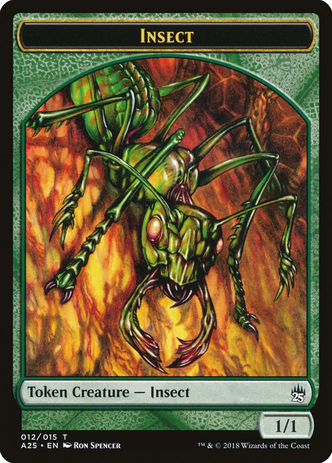 Insect Token [Masters 25 Tokens] | Red Riot Games CA