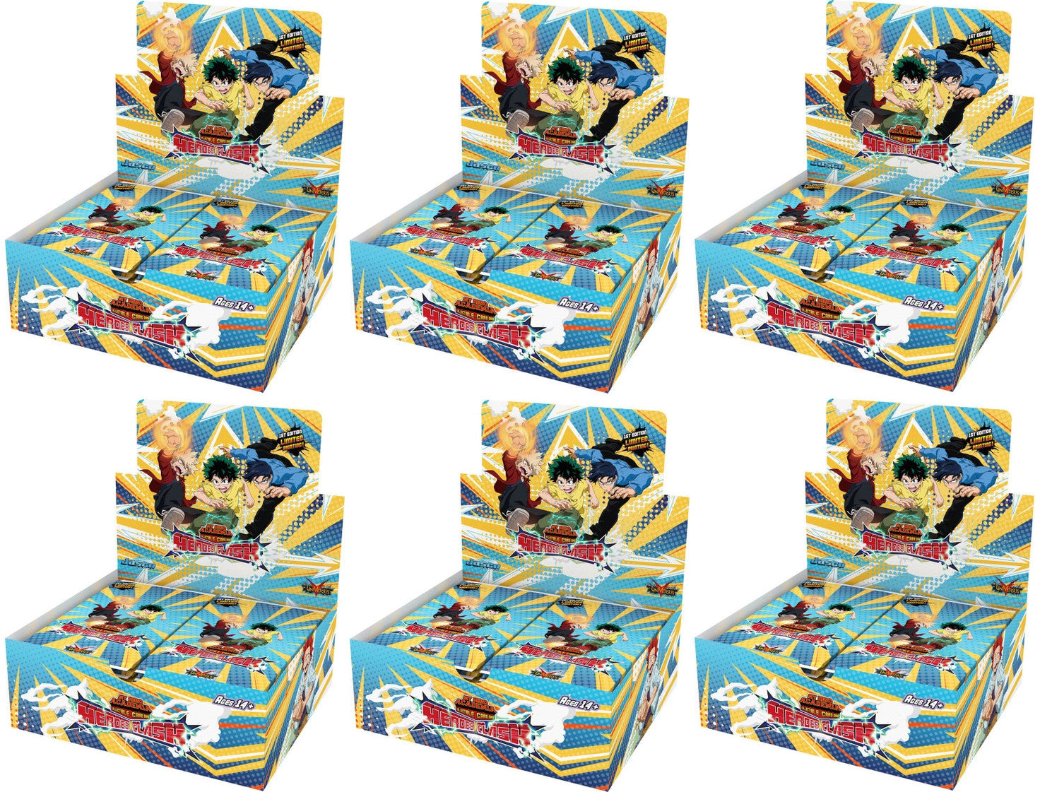 Heroes Clash - Booster Box Case (1st Edition) | Red Riot Games CA