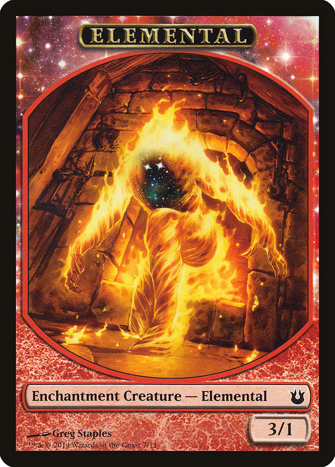Elemental Token [Born of the Gods Tokens] | Red Riot Games CA