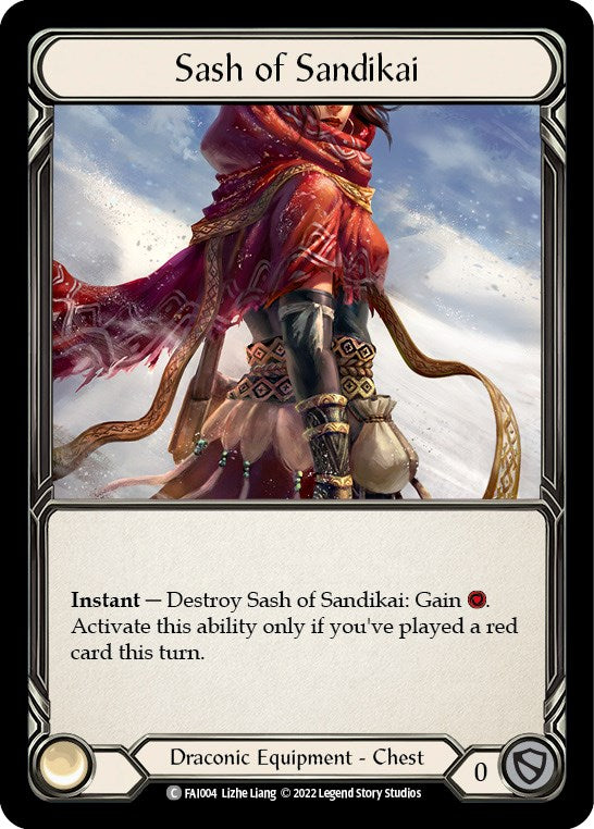 Sash of Sandikai [FAI004] (Uprising Fai Blitz Deck) | Red Riot Games CA