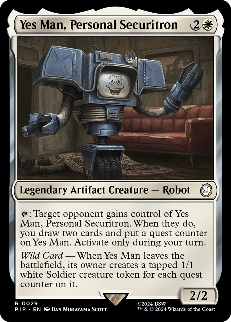 Yes Man, Personal Securitron [Fallout] | Red Riot Games CA