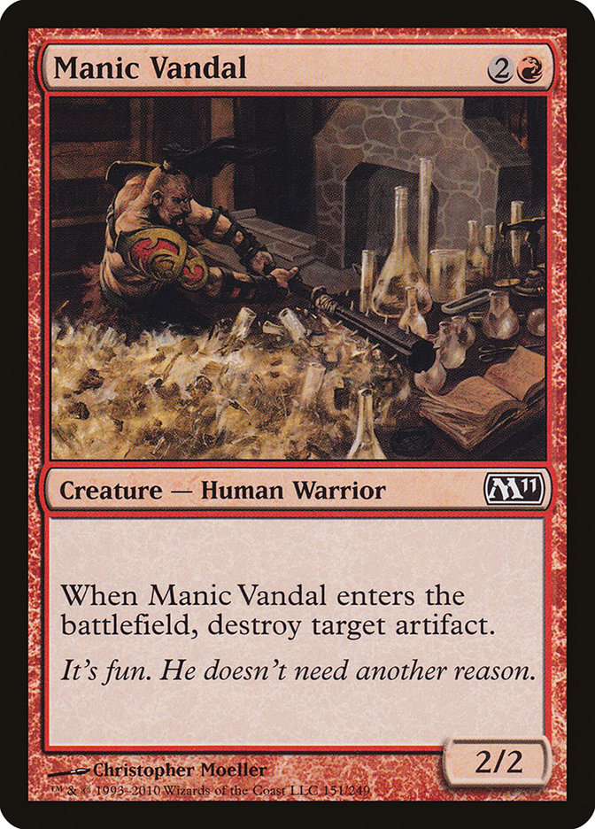 Manic Vandal [Magic 2011] | Red Riot Games CA