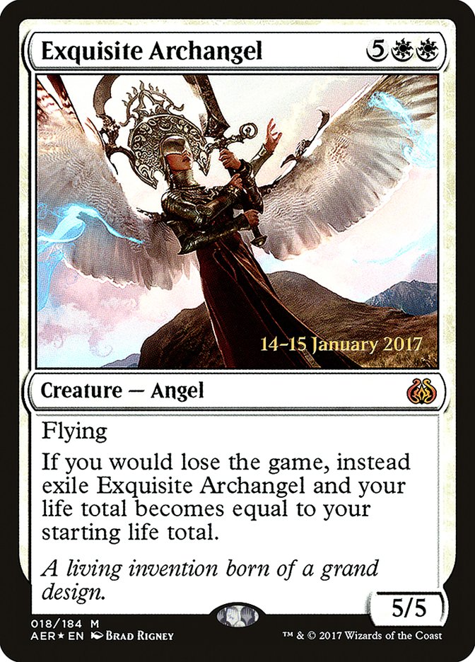 Exquisite Archangel [Aether Revolt Prerelease Promos] | Red Riot Games CA
