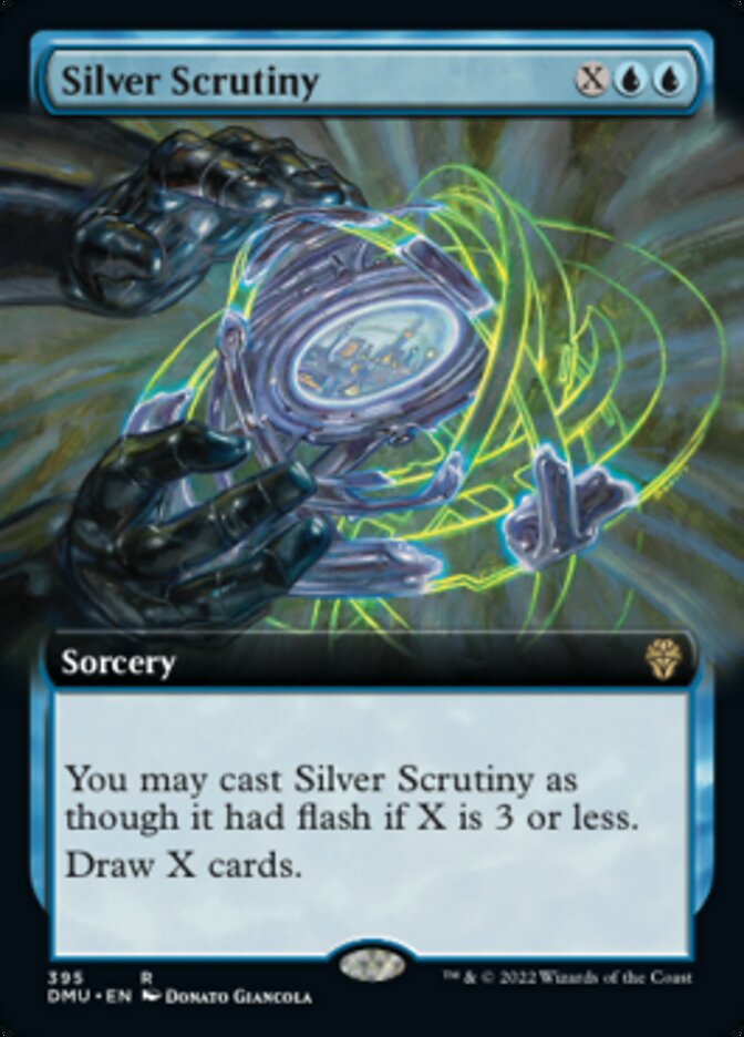 Silver Scrutiny (Extended Art) [Dominaria United] | Red Riot Games CA