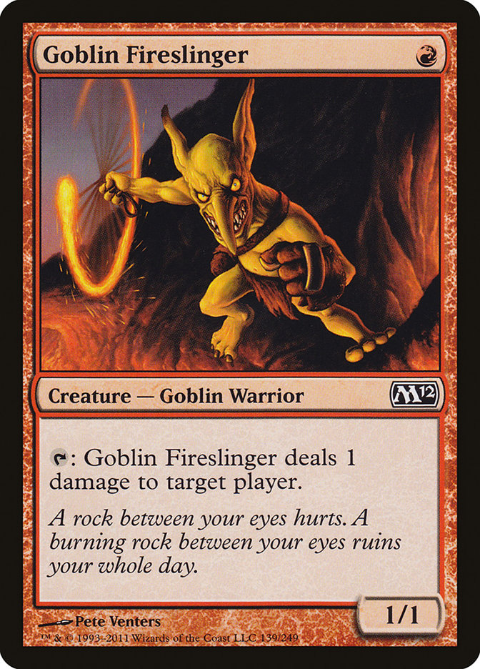 Goblin Fireslinger [Magic 2012] | Red Riot Games CA