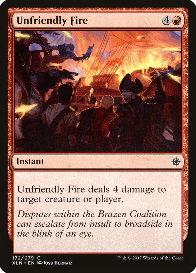 Unfriendly Fire [Ixalan] | Red Riot Games CA