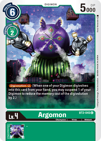 Argomon [BT2-045] [Release Special Booster Ver.1.5] | Red Riot Games CA