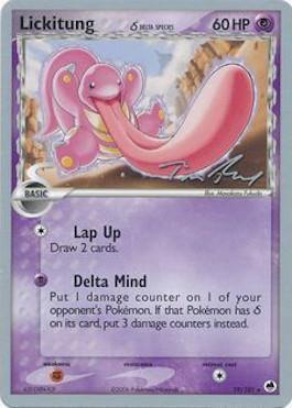 Lickitung (19/101) (Delta Species) (Legendary Ascent - Tom Roos) [World Championships 2007] | Red Riot Games CA