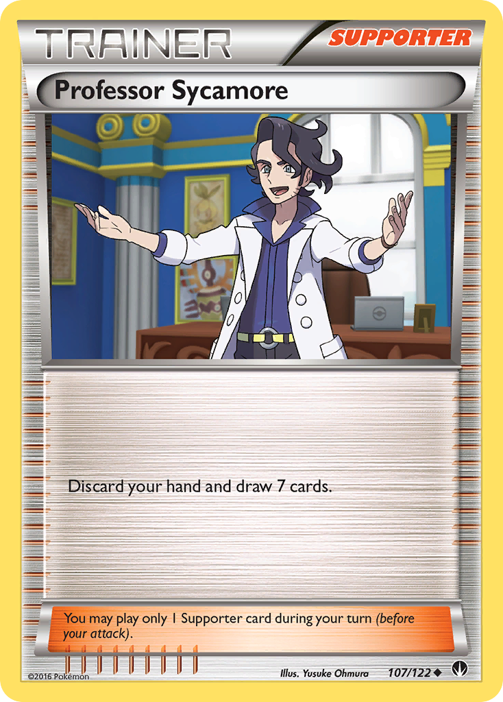 Professor Sycamore (107/122) [XY: BREAKpoint] | Red Riot Games CA