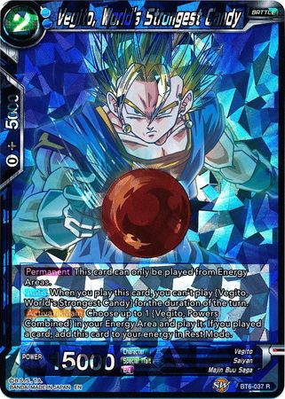 Vegito, World's Strongest Candy (BT6-037) [Destroyer Kings] | Red Riot Games CA