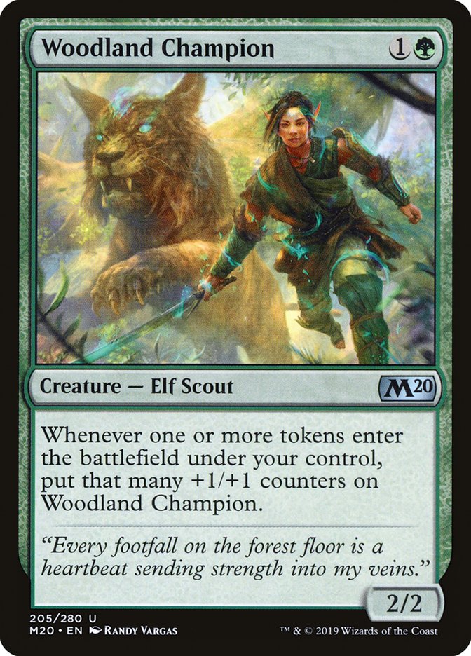 Woodland Champion [Core Set 2020] | Red Riot Games CA