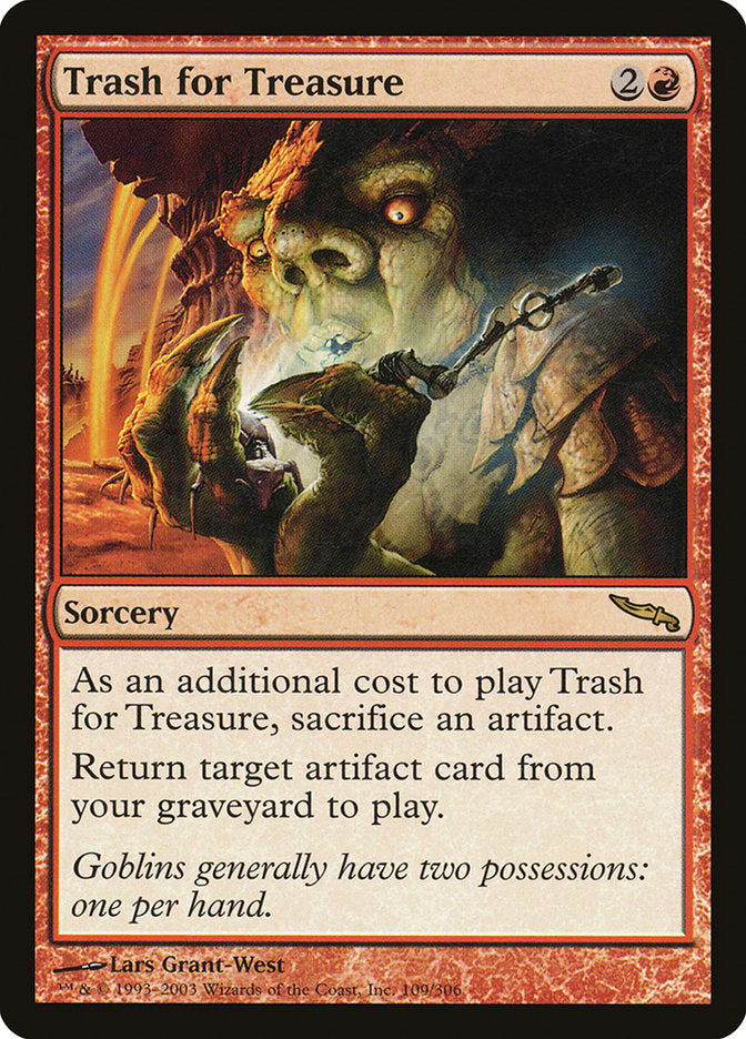Trash for Treasure [Mirrodin] | Red Riot Games CA