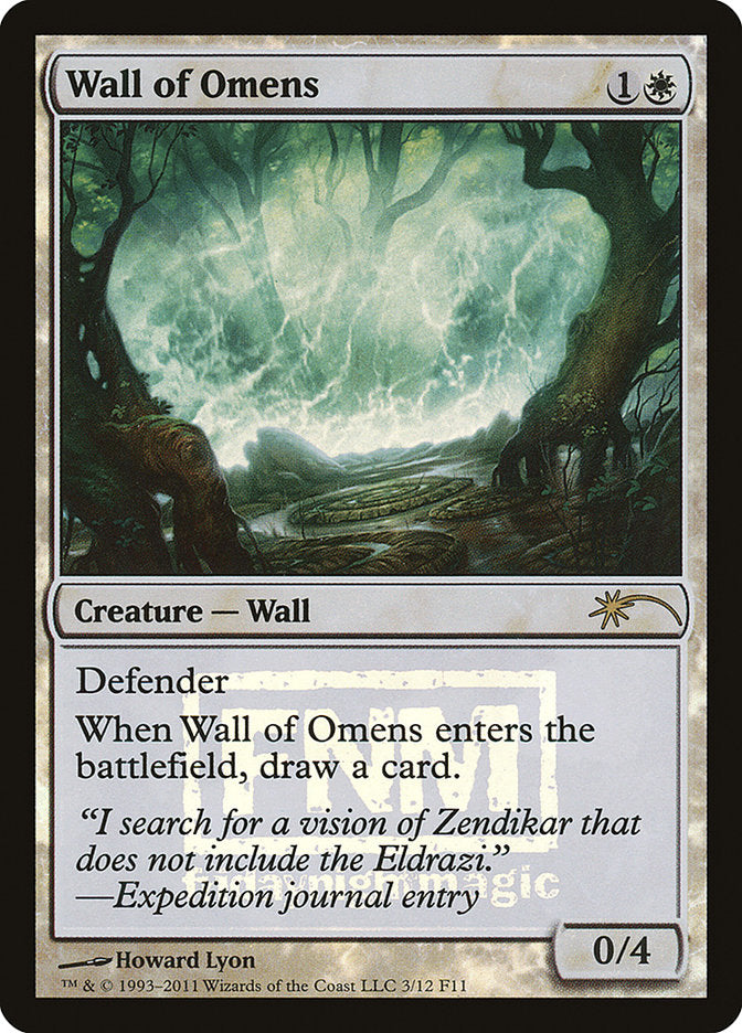 Wall of Omens [Friday Night Magic 2011] | Red Riot Games CA