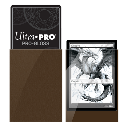Ultra PRO: Standard 50ct Sleeves - PRO-Gloss (Brown)