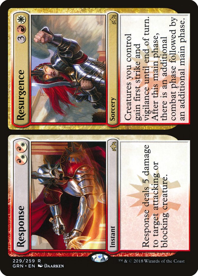 Response // Resurgence [Guilds of Ravnica] | Red Riot Games CA